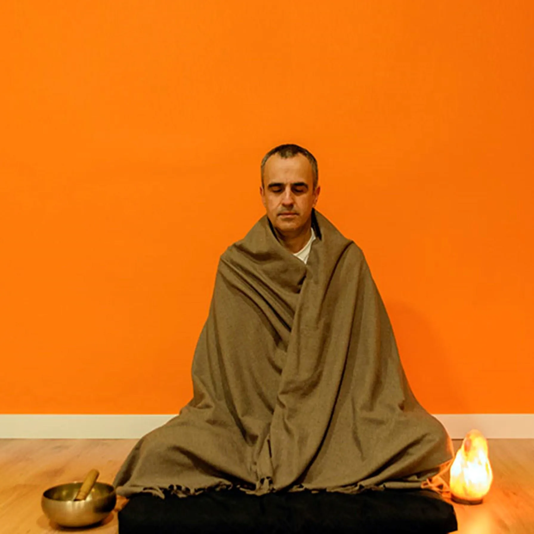 Clase de meditaci&oacute;n en el centro de Chamber&iacute;